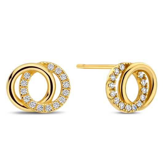 unisex Ohrring 585er Gold