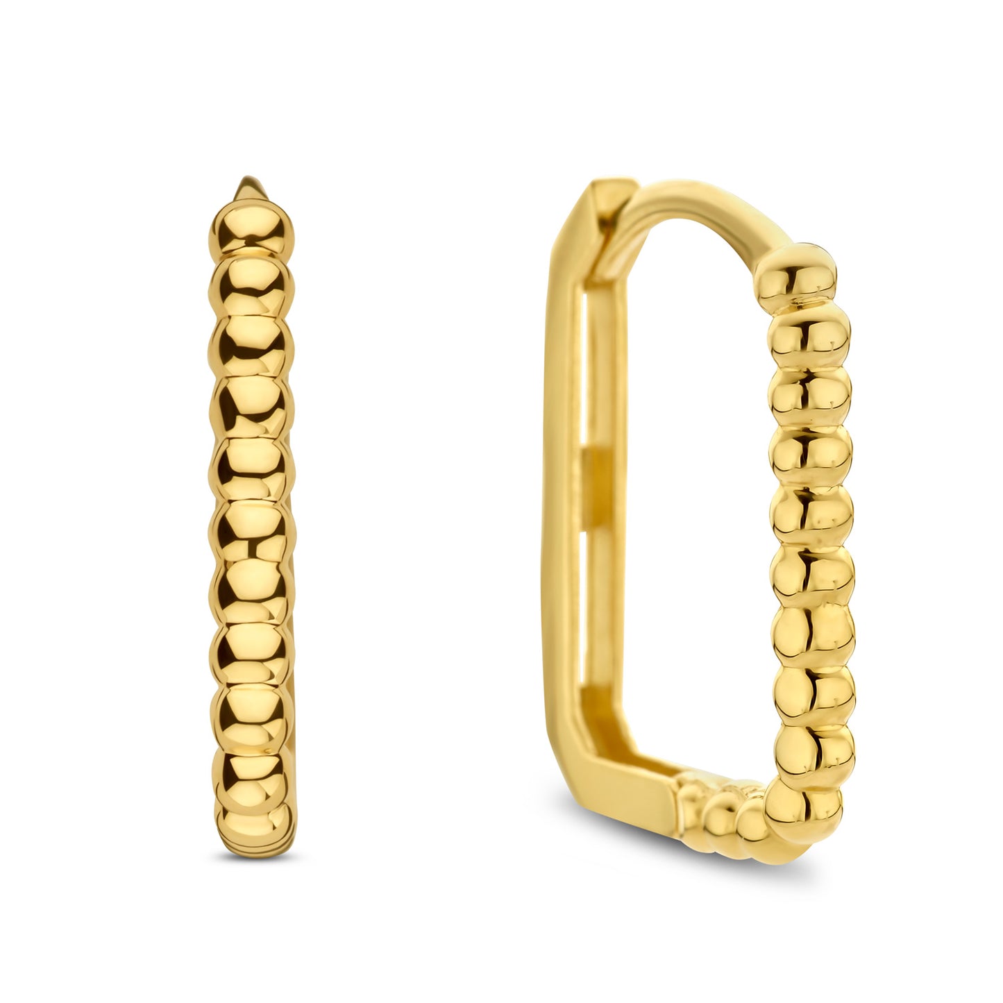 unisex Ohrring 585er Gold