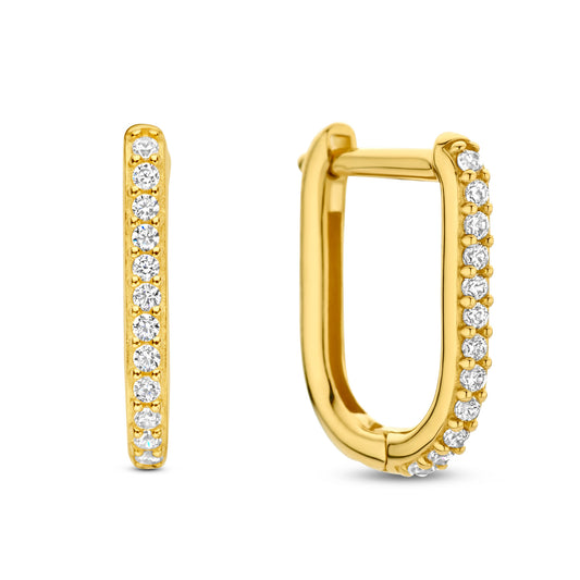 unisex Ohrring 585er Gold