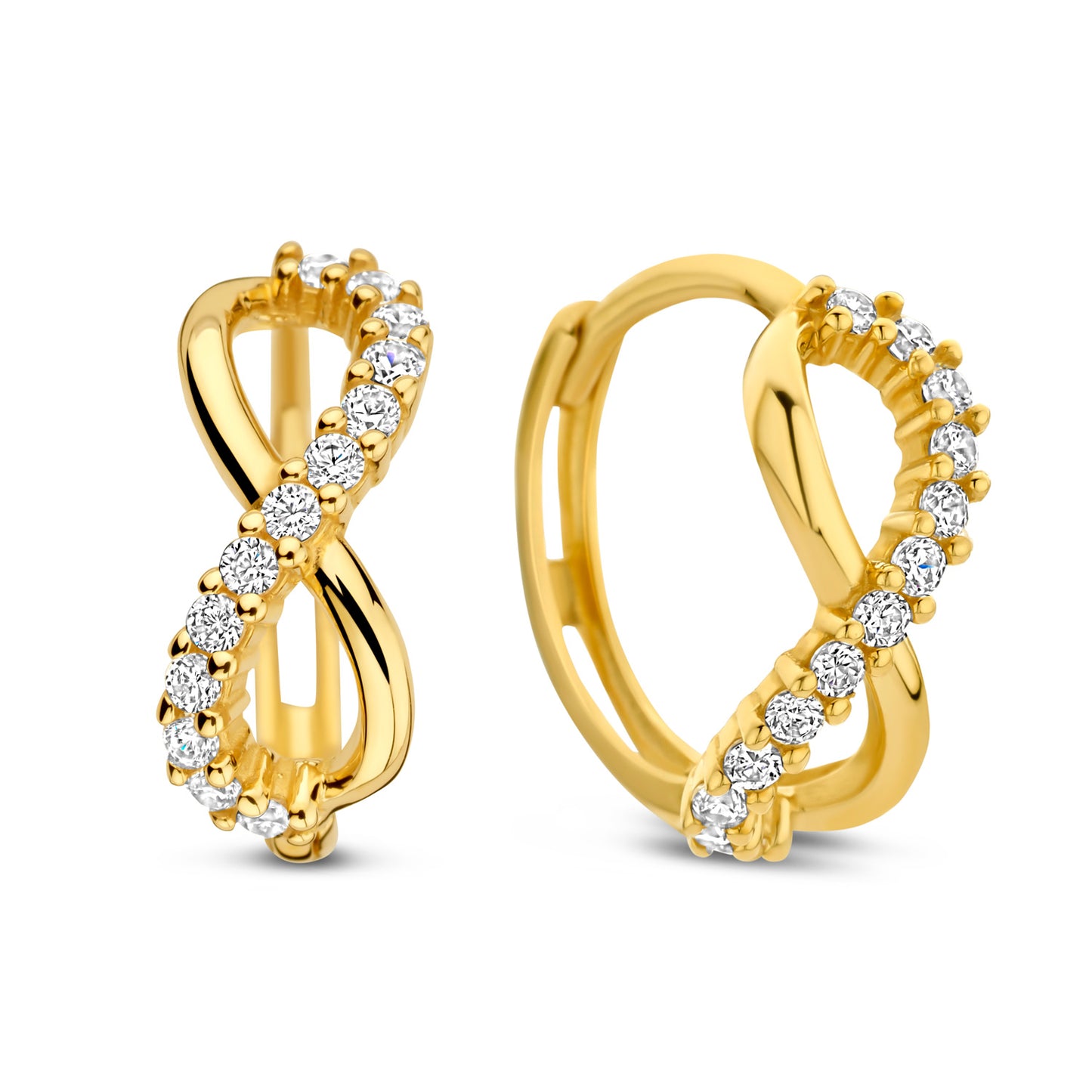 unisex Ohrring 585er Gold