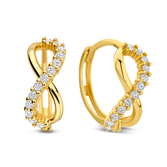 unisex Ohrring 585er Gold