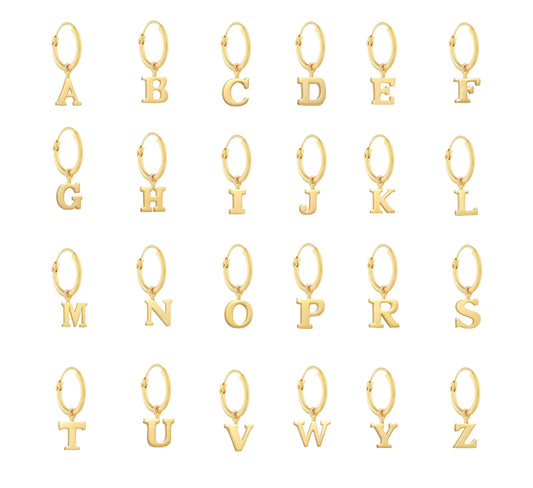 unisex Ohrring 585er Gold