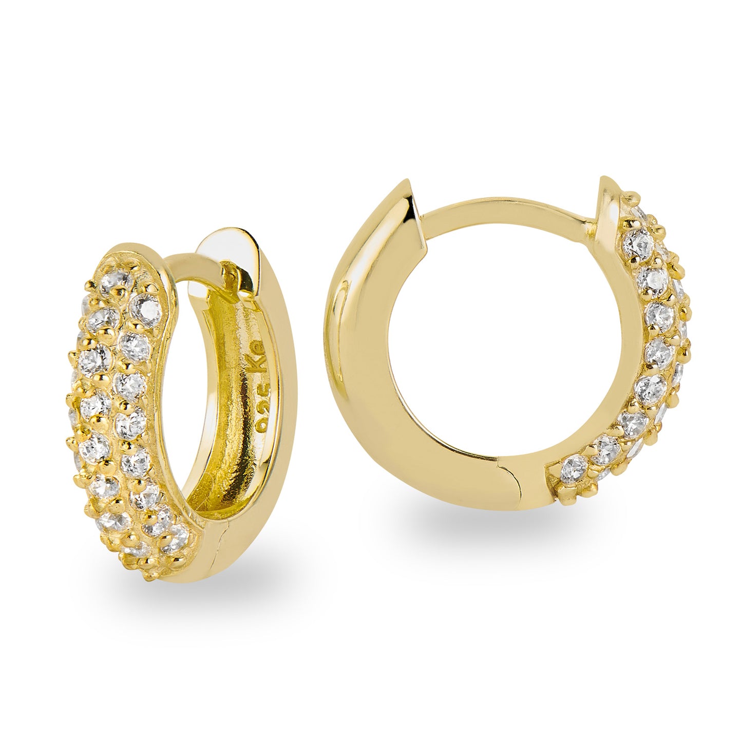 Unisex Ohrring 925er Silber