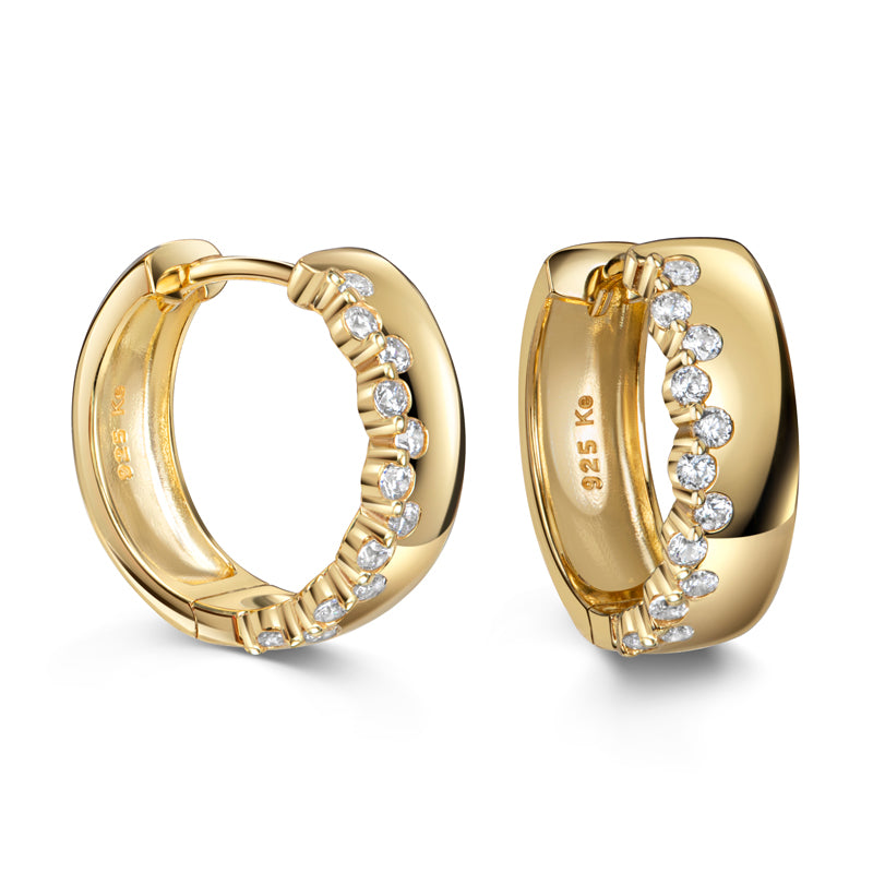 Unisex Ohrring 925er Silber