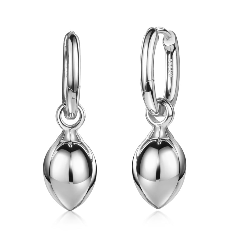 Unisex Ohrring 925er Silber