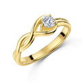 Damen Ring 925er Silber