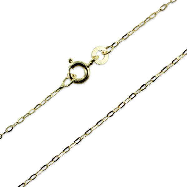 Ankerkette 1,2 mm, aus 333er Gold