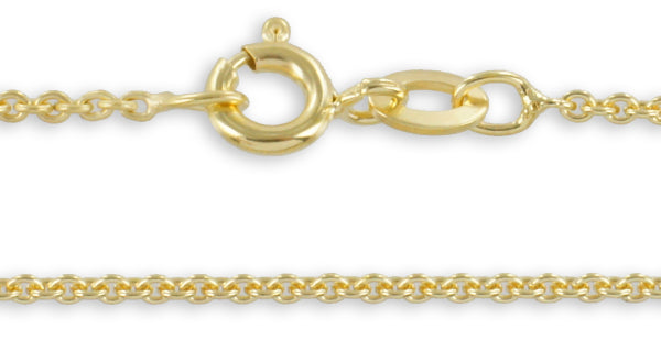 Ankerkette 1,5 mm - Goldplattiert