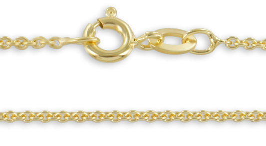 Ankerkette 1,5 mm - Goldplattiert