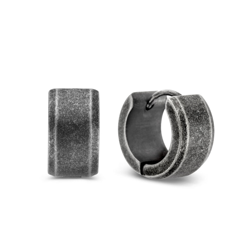 Herren Ohrring Edelstahl