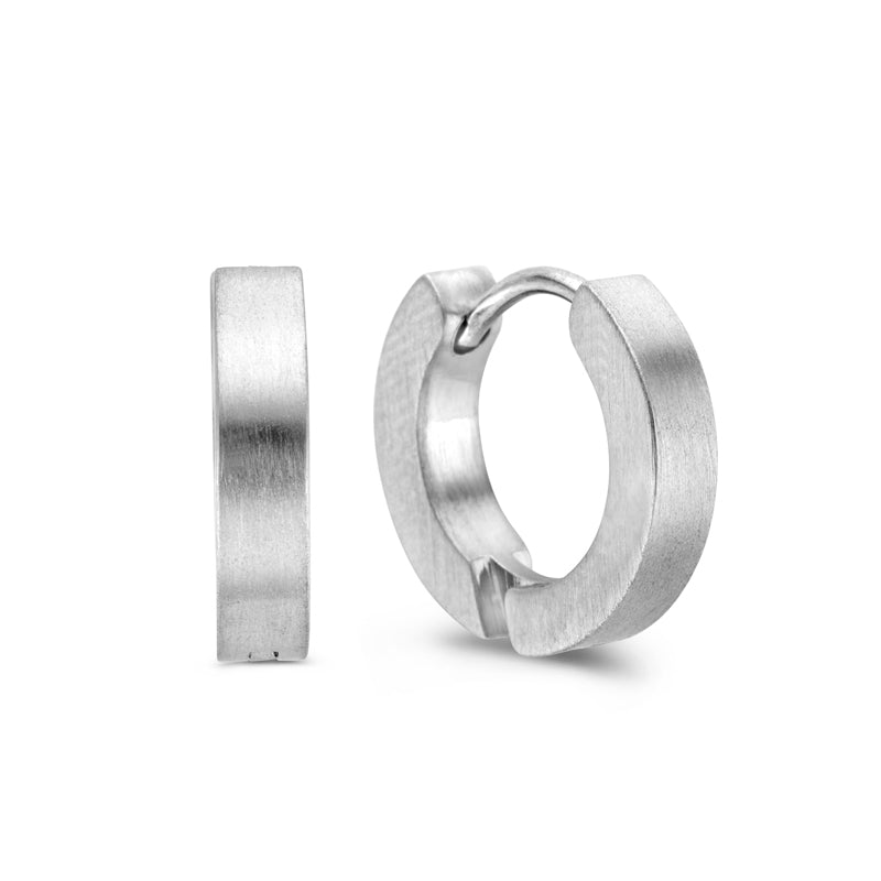 Herren Ohrring Edelstahl