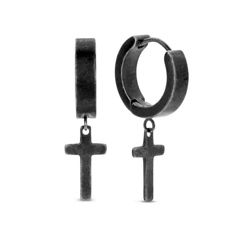 Herren Ohrring Edelstahl