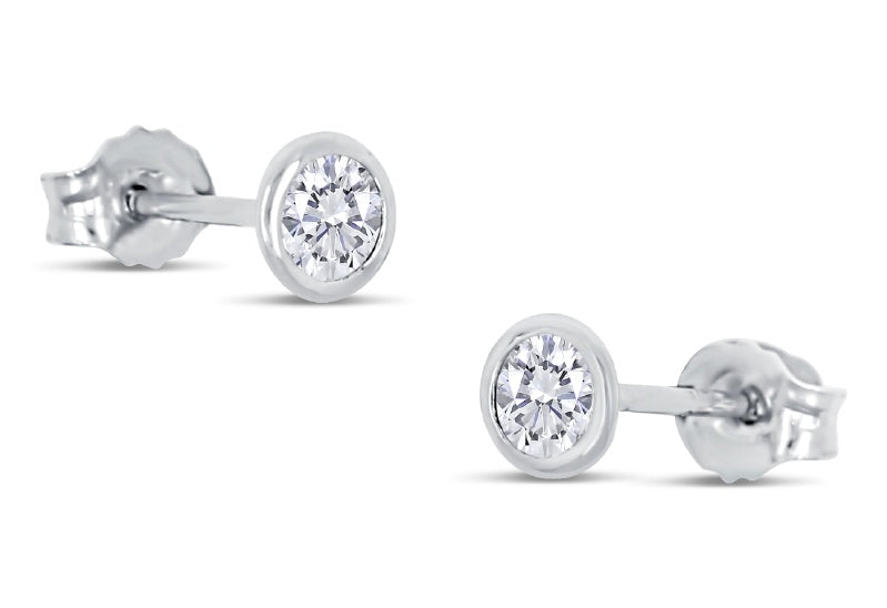 unisex Ohrring 925er Silber