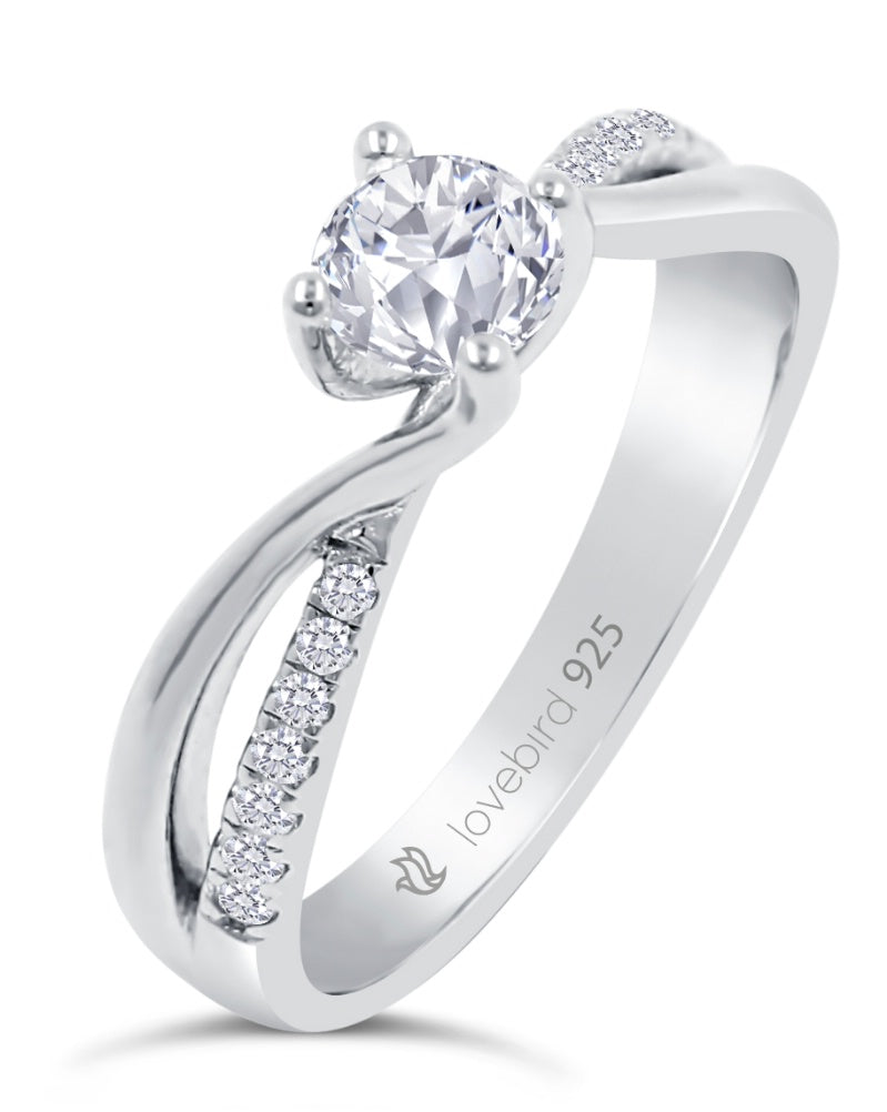 Damen Ring 925er Silber