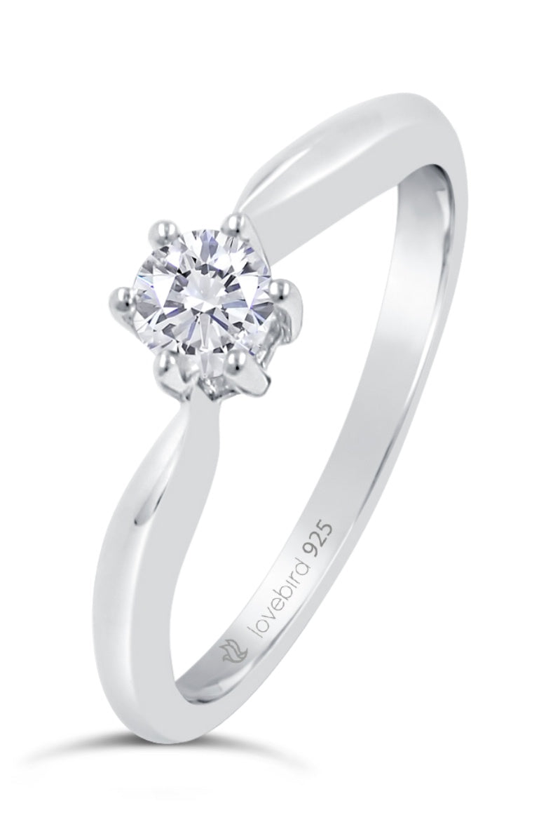 Damen Ring 925er Silber