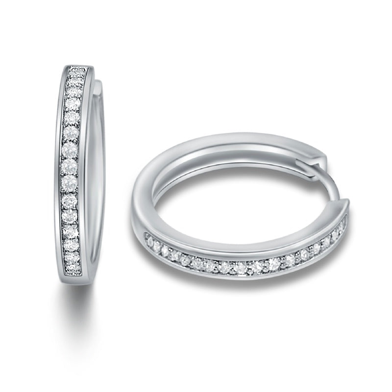 unisex Ohrring 925er Silber