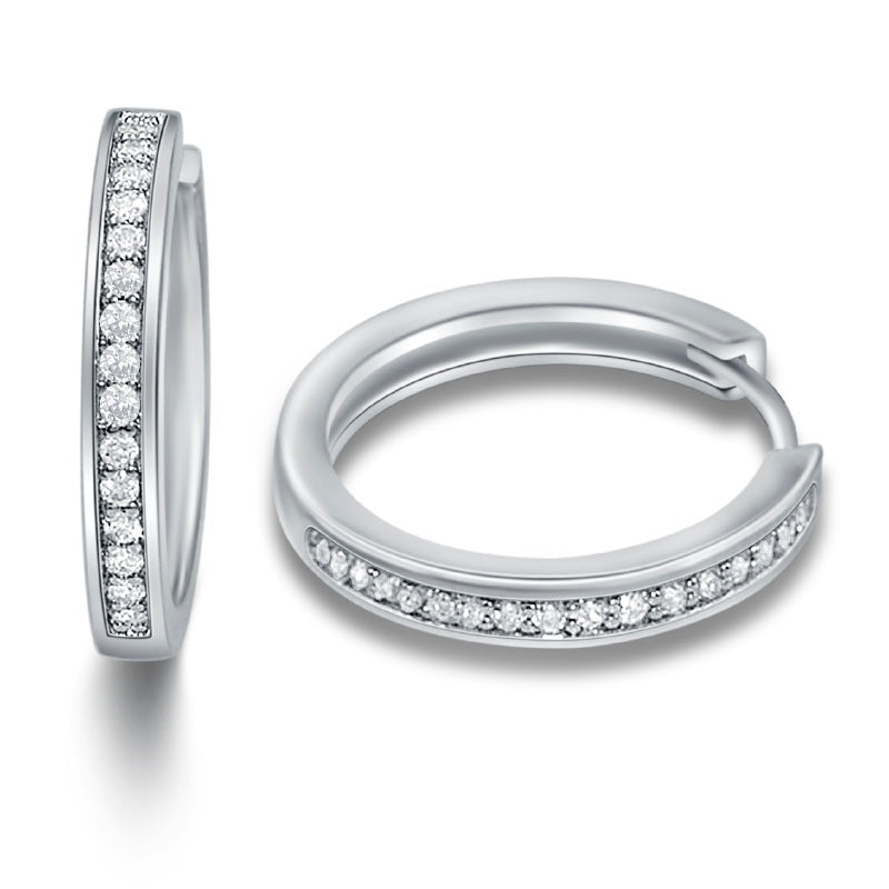 unisex Ohrring 925er Silber