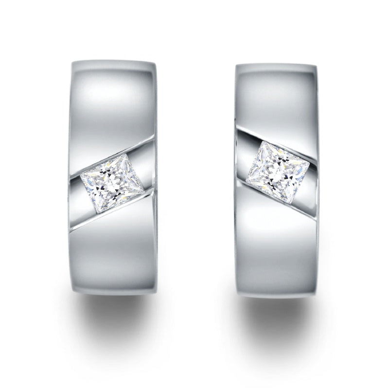 unisex Ohrring 925er Silber