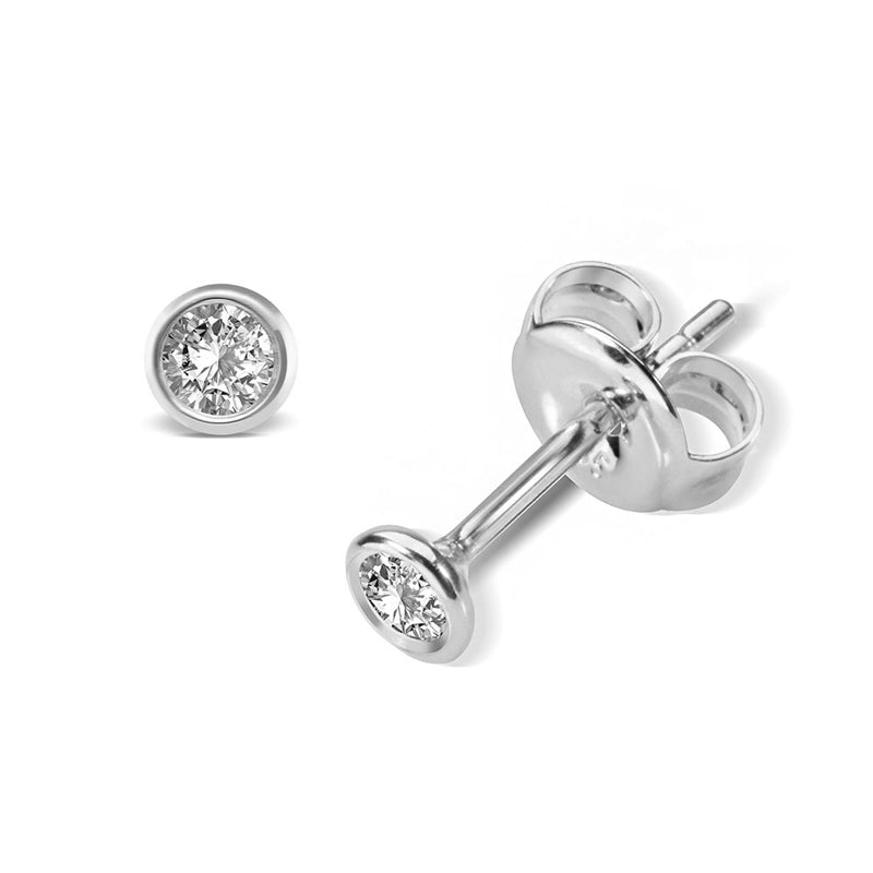 unisex Ohrring 585er Gold