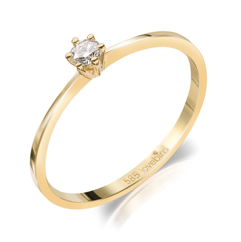 Damen Ring 585er Gold