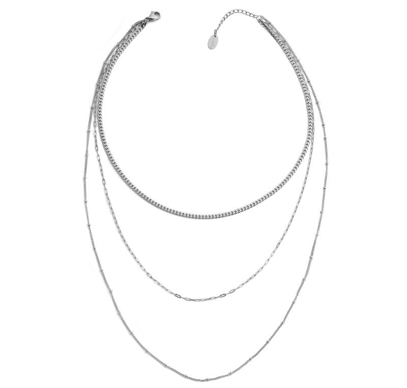 unisex Halskette Edelstahl