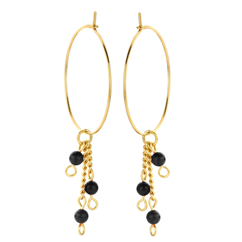 unisex Ohrring Edelstahl