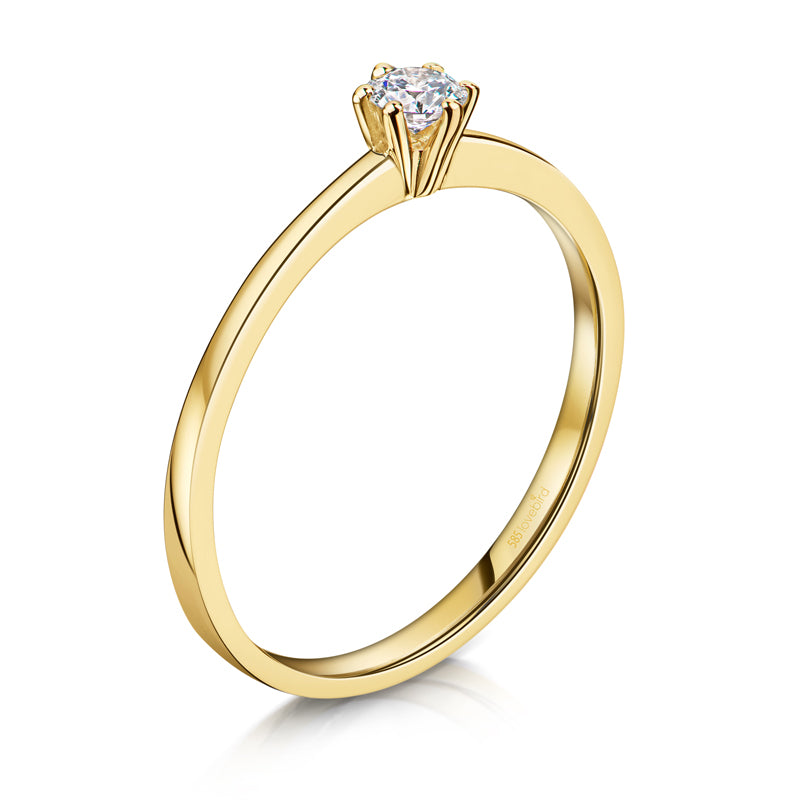 Damen Ring 585er Gold
