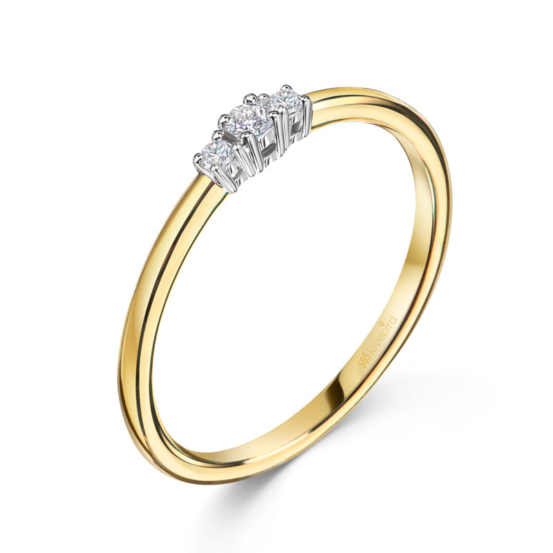 Damen Ring 585er Gold