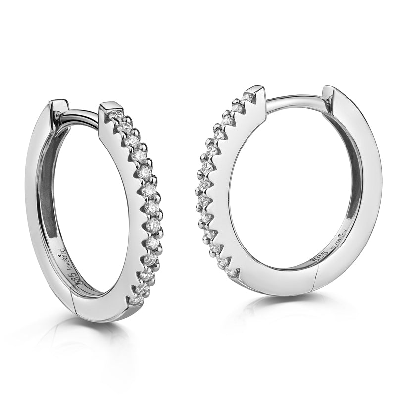 unisex Ohrring 585er Gold