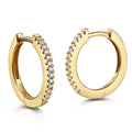 unisex Ohrring 585er Gold