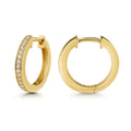 unisex Ohrring 585er Gold