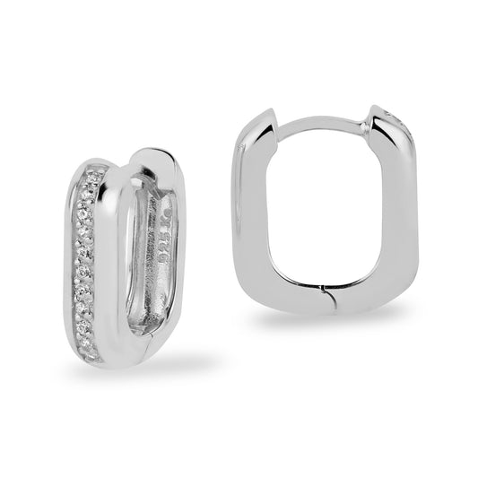 Unisex Ohrring 925er Silber