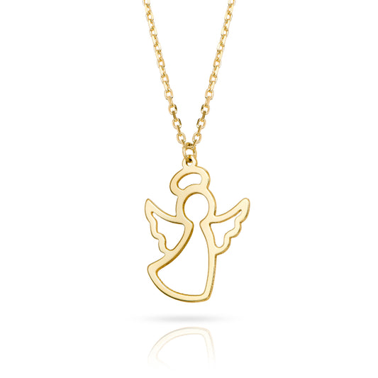Collier Engel, aus 333er Gold