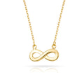 Collier Endless, aus 333er Gold