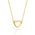 Collier Herz, aus 333er Gold