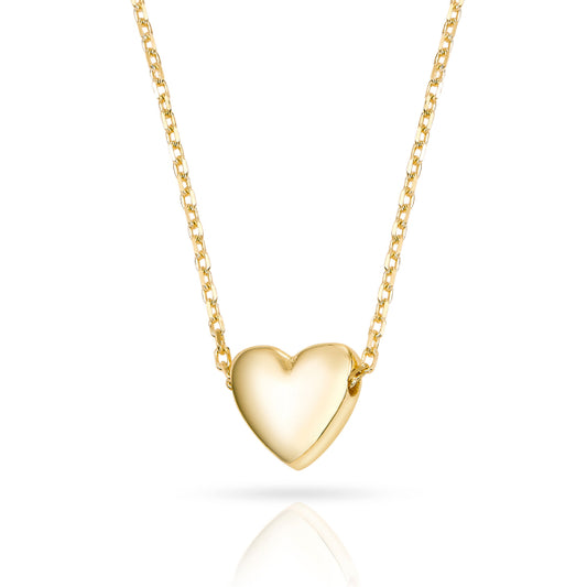 Collier Herz, aus 333er Gold