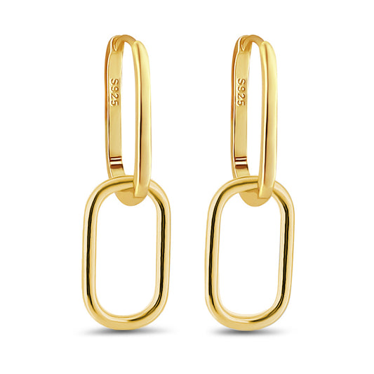 Unisex Ohrring 925er Silber