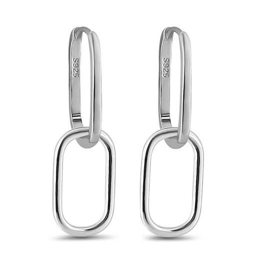 Unisex Ohrring 925er Silber