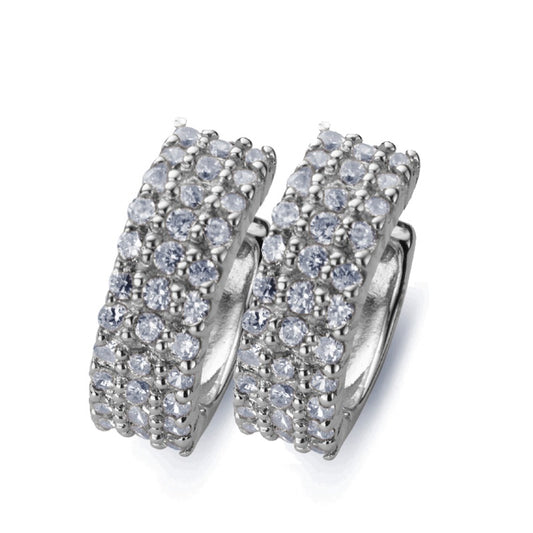 Unisex Ohrring 925er Silber