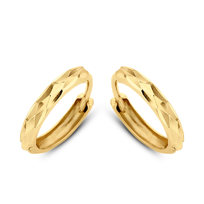 unisex Ohrring 585er Gold  