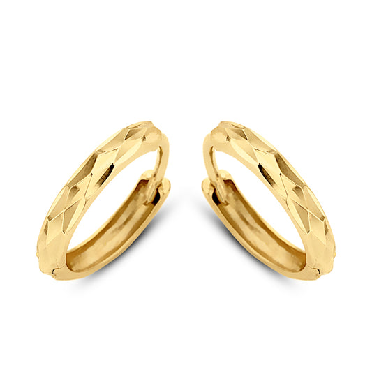 unisex Ohrring 585er Gold  