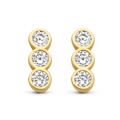 unisex Ohrring 585er Gold