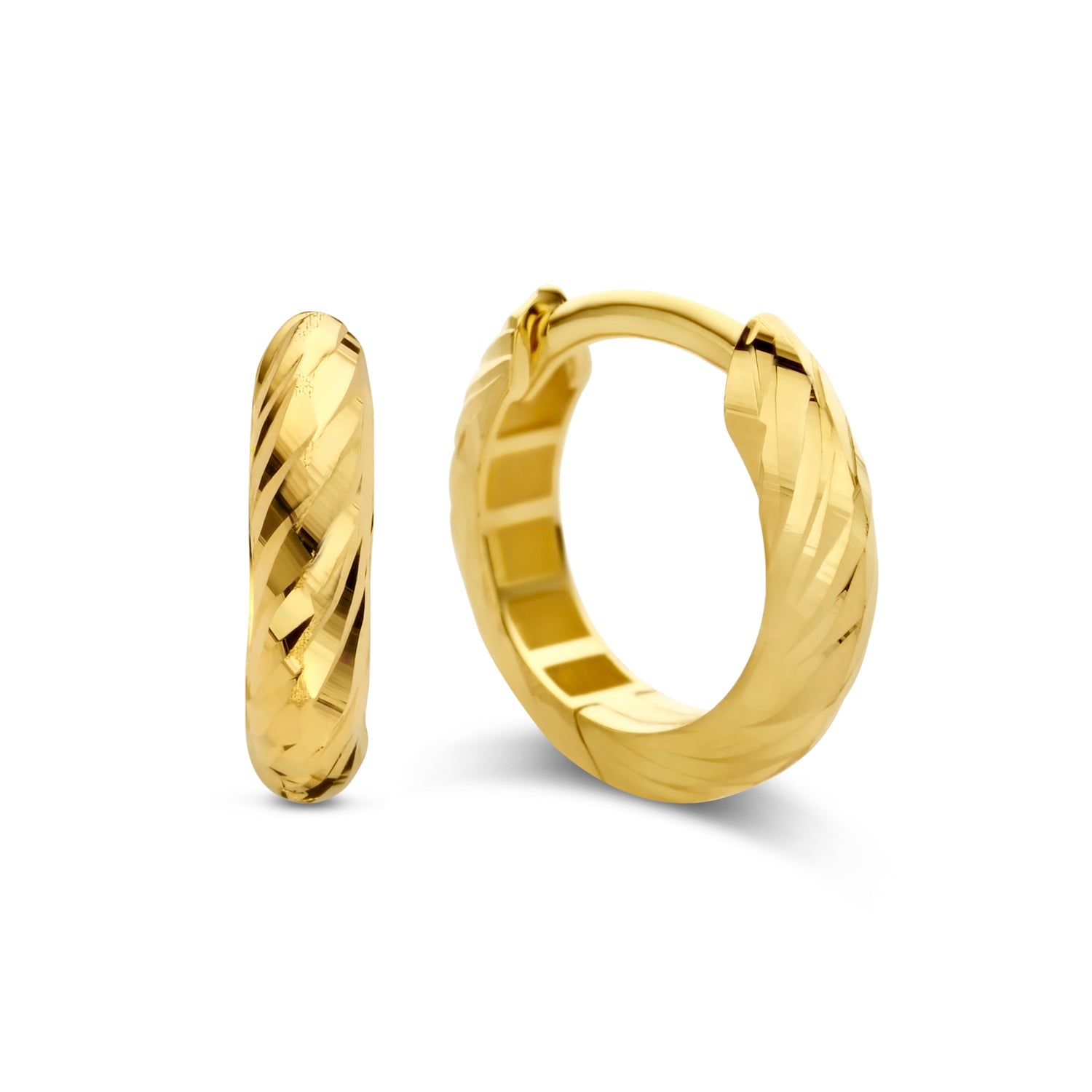 unisex Ohrring 585er Gold  