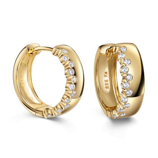 Unisex Ohrring 925er Silber