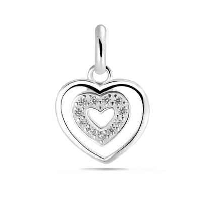 Anhänger Herz aus 925er Silber