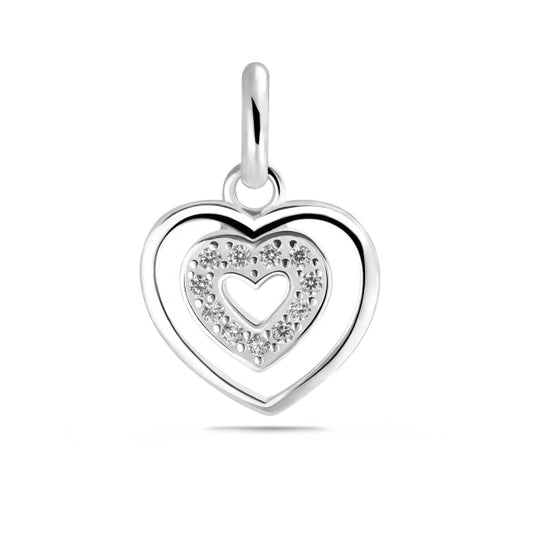 Anhänger Herz aus 925er Silber