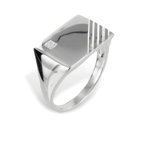 Unisex Ring 925er Silber  