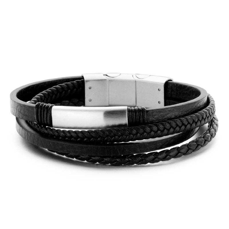 Herren Armband   Edelstahl  