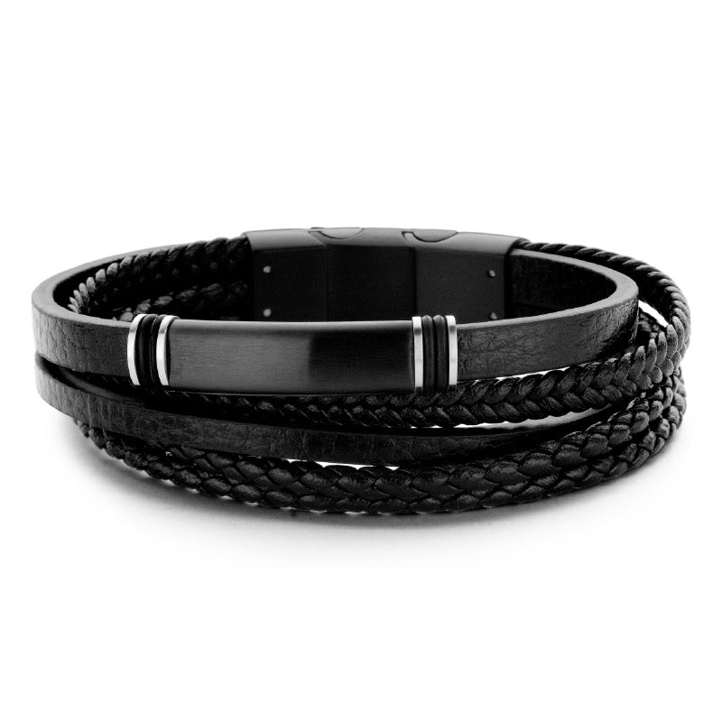 Herren Armband   Edelstahl  