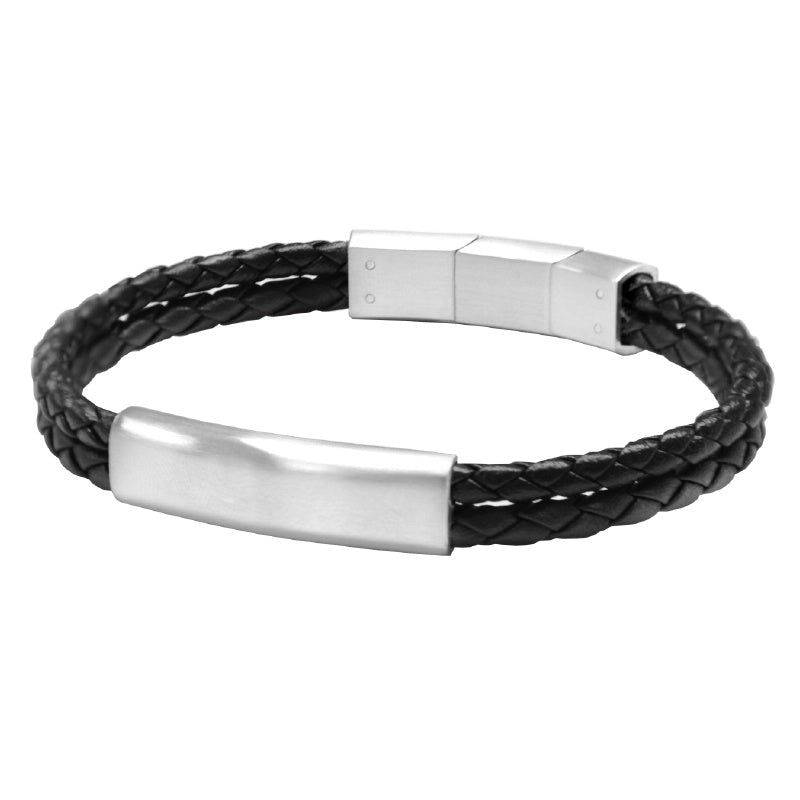 Herren Armband   Edelstahl  